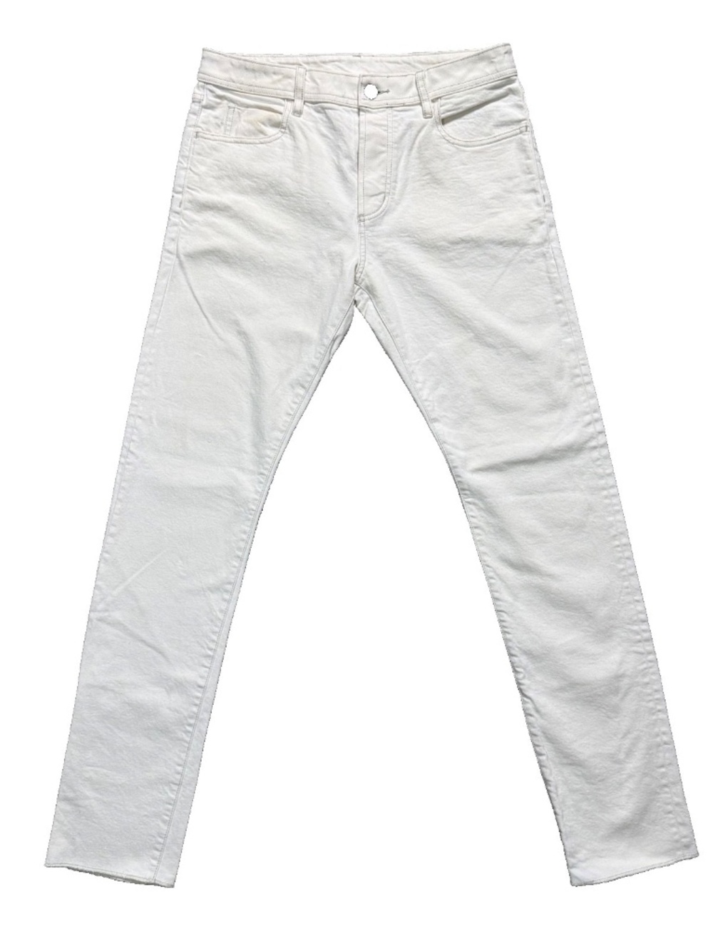 James Perse Standard 5 Pocket Stretch Denim Off White / Natural White - Men's 32